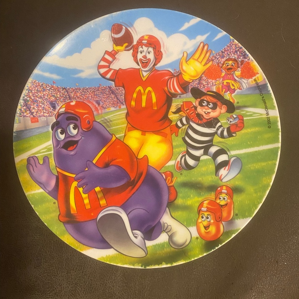 McDonalds Plate